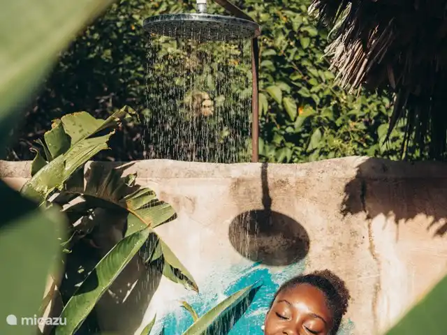 Flamingo huren in Curaçao, Curacao-Midden, Sint Michiel - blokhut / lodge Buitendouche