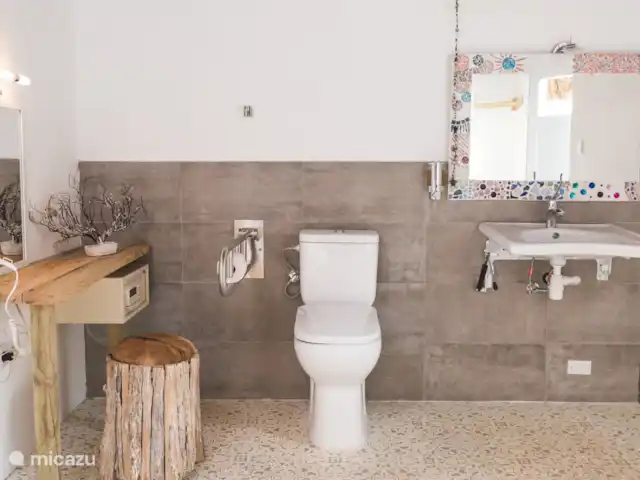 Kunuku | Curaçao, Curaçao-Centre, Sint Michiel - cabane en bois / lodge Salle de bain adaptée