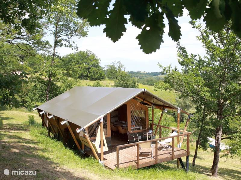 Holiday home in France, Lot-et-Garonne, Bazens Glamping / Safari tent / Yurt Petit Piquepe