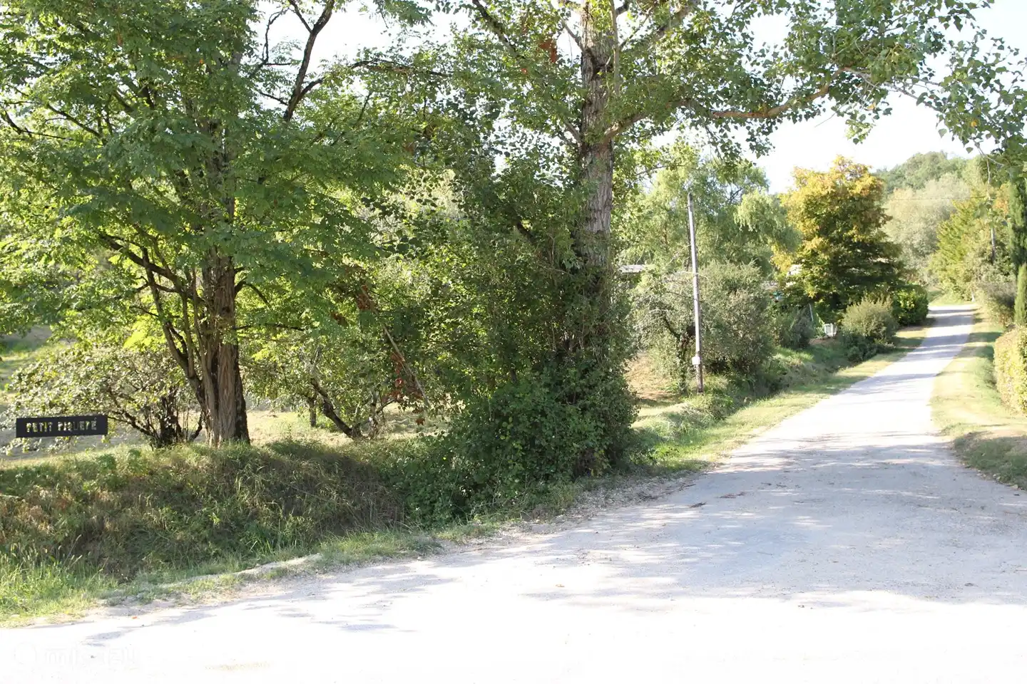 the way to our house