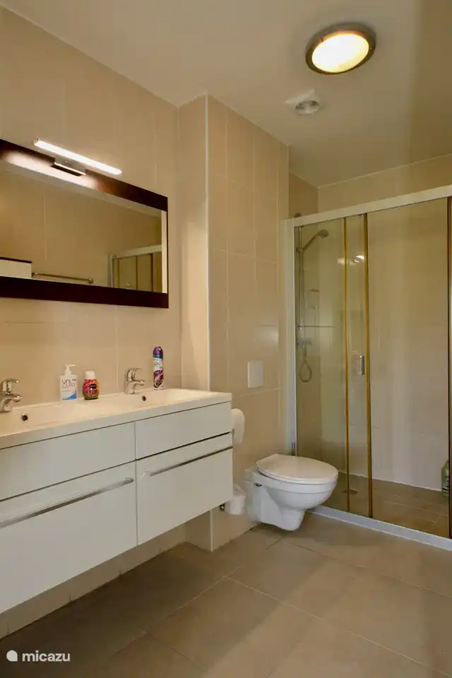 Geräumiges Badezimmer