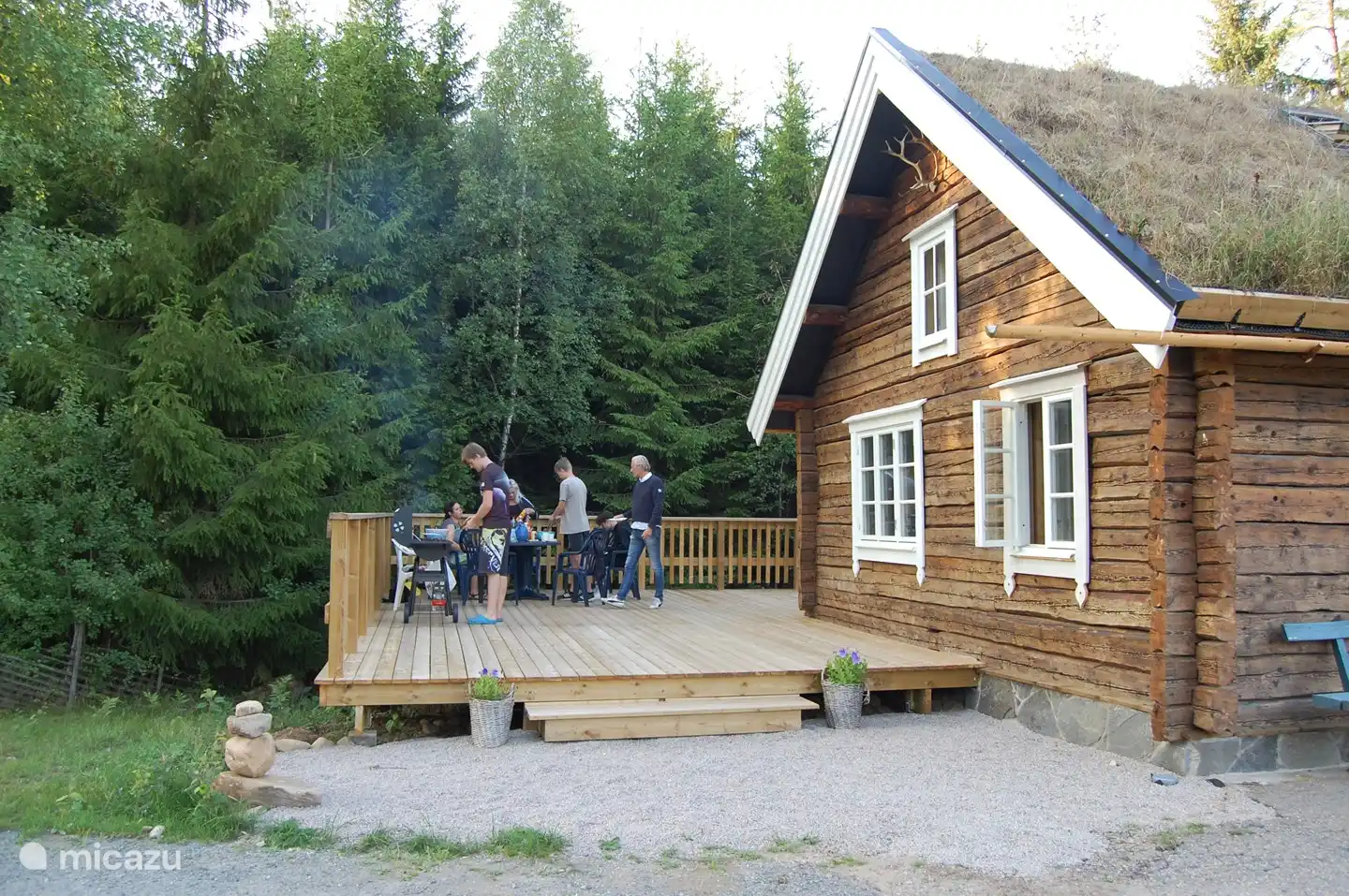 Chart Bereich von Kamin