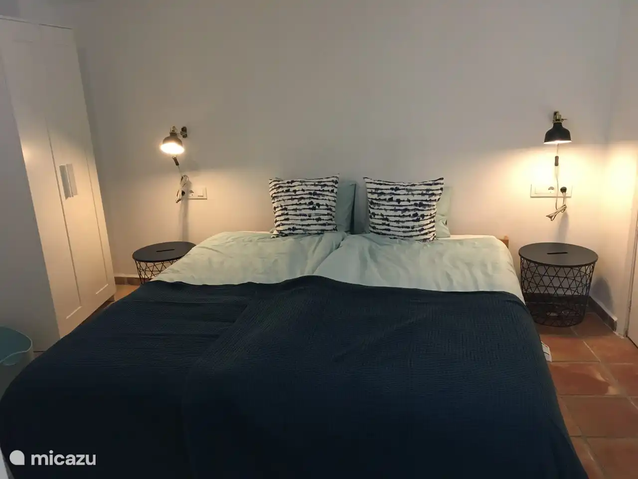 Schlafzimmer im Erdgeschoss.