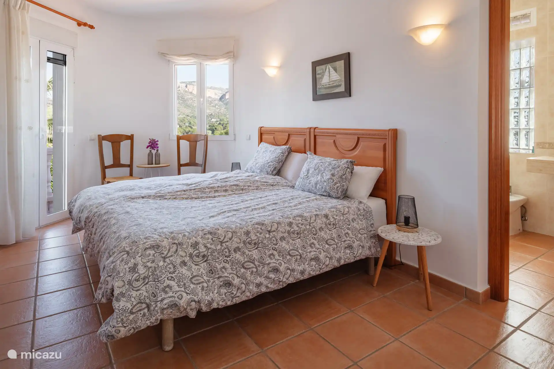 Zweites Schlafzimmer mit eigenem Bad