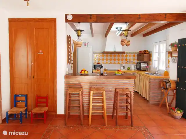 Casa El Algarrobo | Espagne, Costa del Sol, Comares - villa La cuisine espagnole typique.