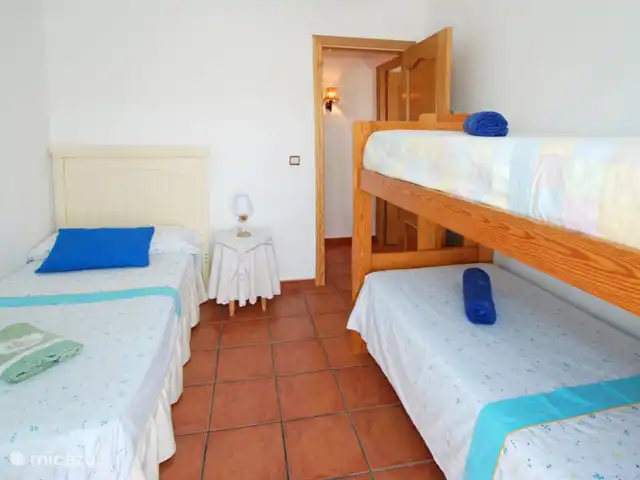Casa El Algarrobo | Espagne, Costa del Sol, Comares - villa La 2ème chambre dispose d'un lit superposé et d'un lit séparé pour peut-être faire une petite sieste l'après-midi ?