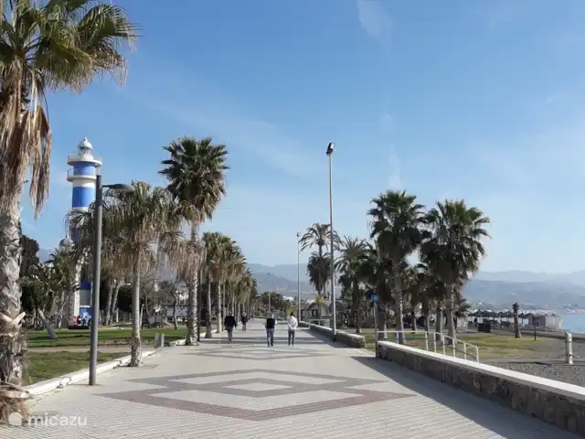 Casa El Algarrobo | Espagne, Costa del Sol, Comares - villa Torre del Mar possède une belle promenade qui vous emmène le long d'une très grande partie de la côte.