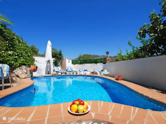 Casa El Algarrobo | Espagne, Costa del Sol, Comares - villa Et s'il fait trop chaud... un plouf avant le dîner.