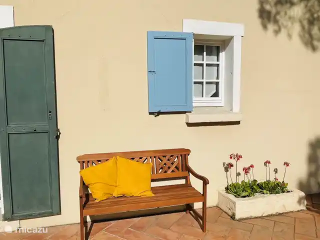 La Bellion en Francia, Hérault, Roquebrun  - casa vacacional Terraza