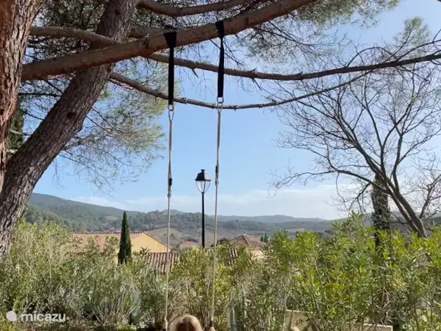 La Bellion en Francia, Hérault, Roquebrun  - casa vacacional Jardín