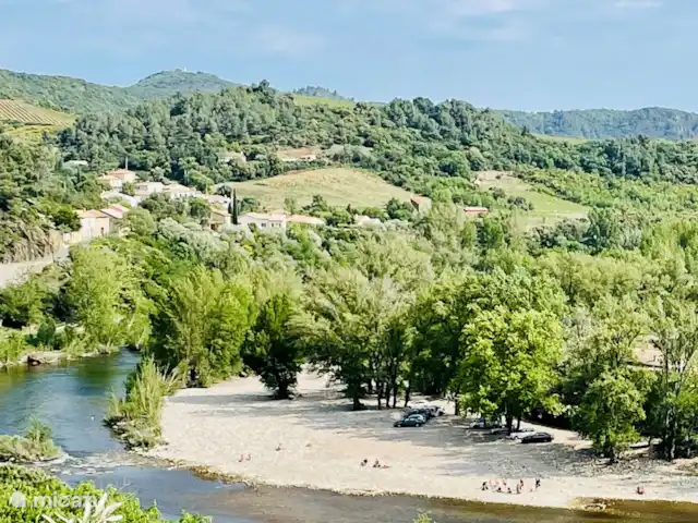 La Bellion en Francia, Hérault, Roquebrun  - casa vacacional Playa a poca distancia de la casa