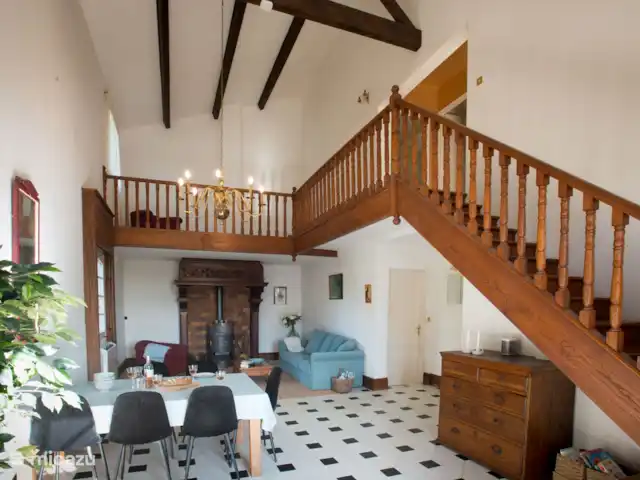 La Bellion en Francia, Hérault, Roquebrun  - casa vacacional Salón