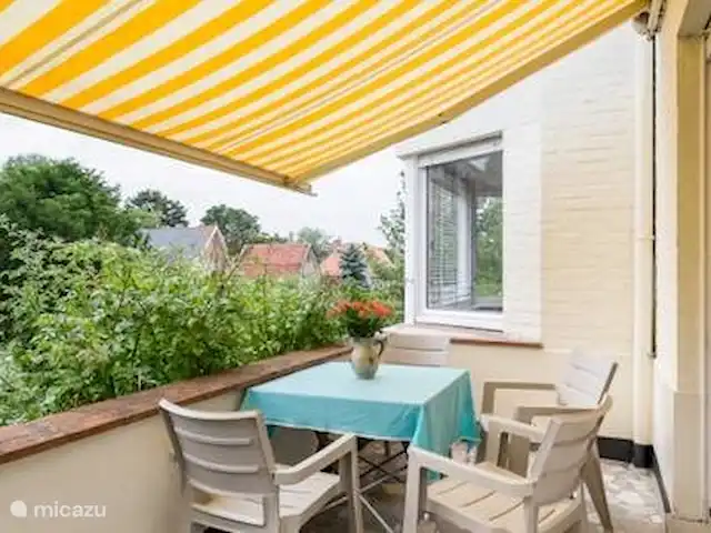 Location de Vacances Belgique, Côte Belge, De Panne, villa - Coin tranquille Terrasse ensoleillée