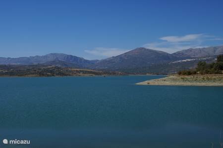 the lake of Vinuela