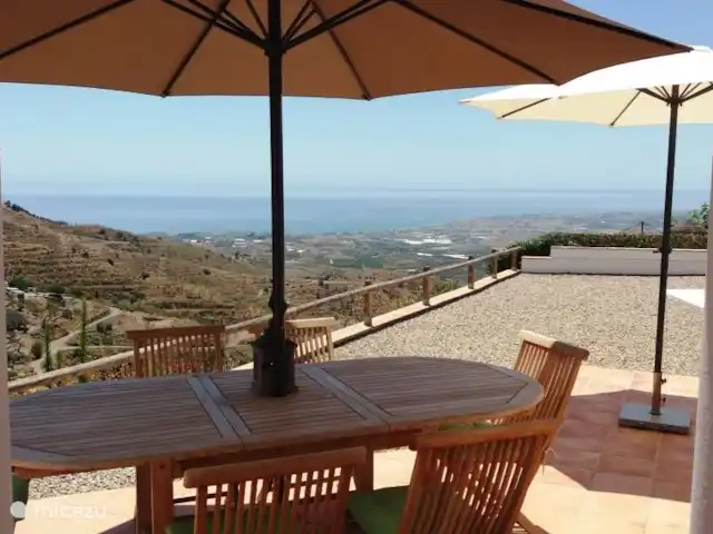Location de Vacances Espagne, Andalousie, Arenas, maison de vacances - Casa Camaleon vue mer depuis la terrasse