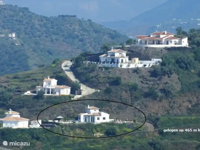 Location de Vacances Espagne, Andalousie, Arenas, maison de vacances - Casa Camaleon la propriété est située à une altitude de 465 m