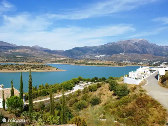Location de Vacances Espagne, Andalousie, Arenas, maison de vacances - Casa Camaleon le lac de Viñuela, à 25 km de la maison