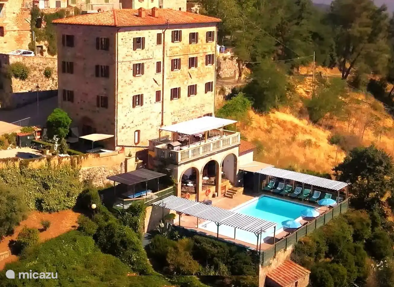 Maison de campagne en Toscane max. 31 personnes | Italie, Toscane, Montecastelli Pisano - manoir / château