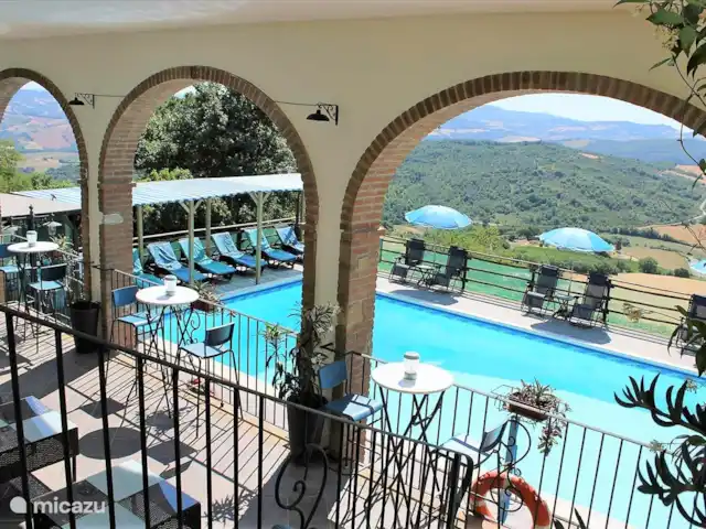 Landhuis in Toscane max. 31 personen huren in Italië, Toscane, Montecastelli Pisano - landhuis / kasteel Uitzicht