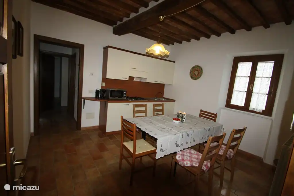 Salon-salle à manger d'un des appartements