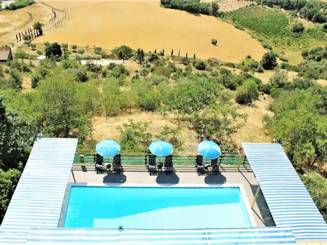 Landhuis in Toscane max. 31 personen huren in Italië, Toscane, Montecastelli Pisano - landhuis / kasteel Uitzicht