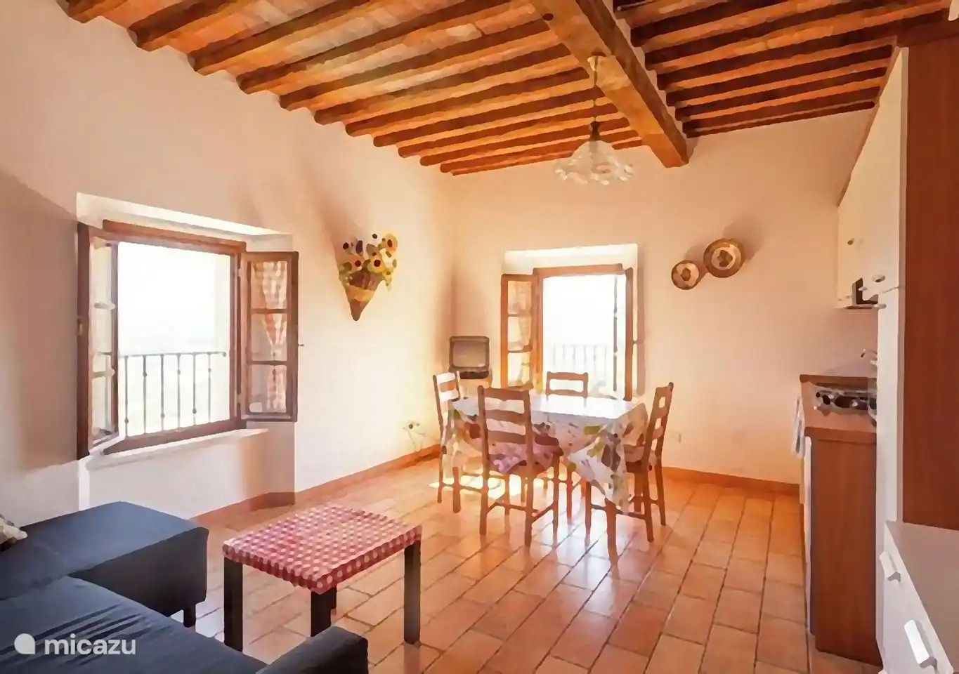 Salon d'un des appartements