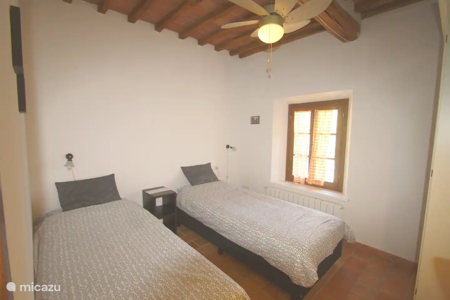 Chambre d'un des appartements