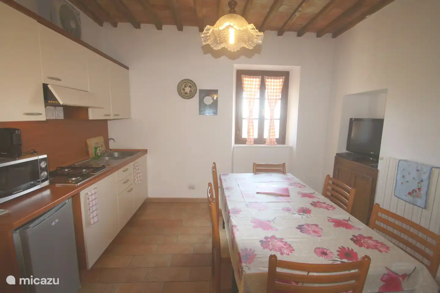 Séjour/cuisine d'un des appartements