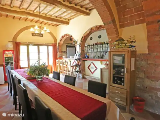Landhuis in Toscane max. 31 personen huren in Italië, Toscane, Montecastelli Pisano - landhuis / kasteel Bar restaurant