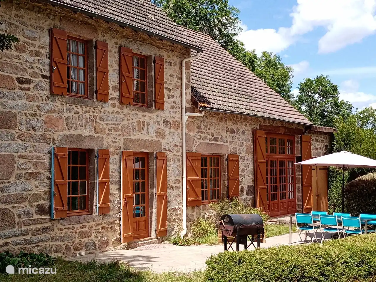 Ferienhaus la Virade in Frankreich, Puy-de-Dôme, Gouttières - gîte / hütte