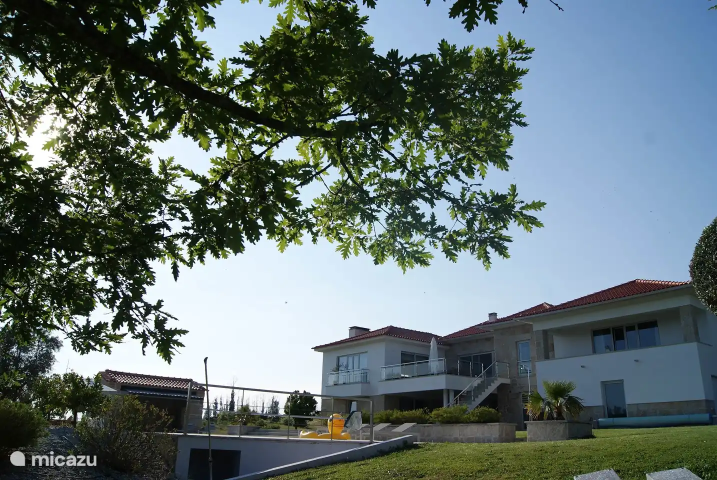 Hammock under the oak trees