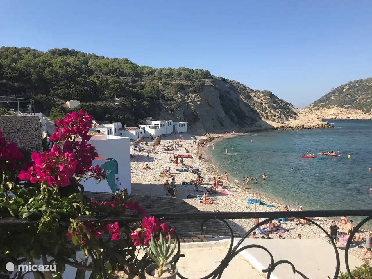 Cala Barraca Portixol, a beautiful place with a wonderful restaurant. Bar Clemence.