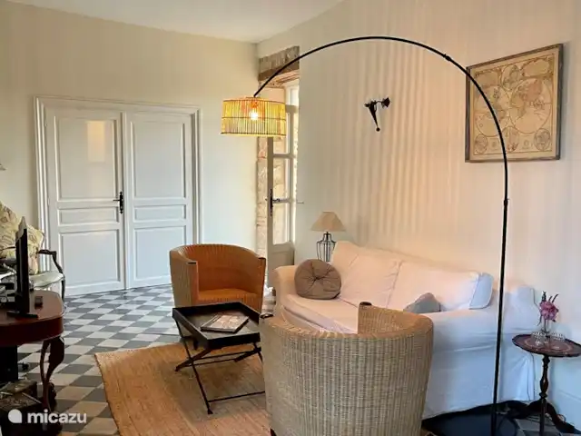 La Croze - Gite Matisse huren in Frankrijk, Lot, Vire-sur-Lot - vakantiehuis Living