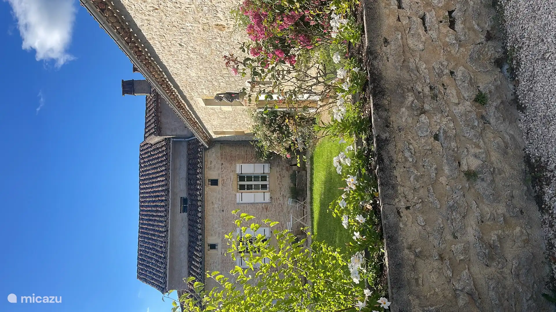 Innenhof (Zugang zum Ferienhaus)