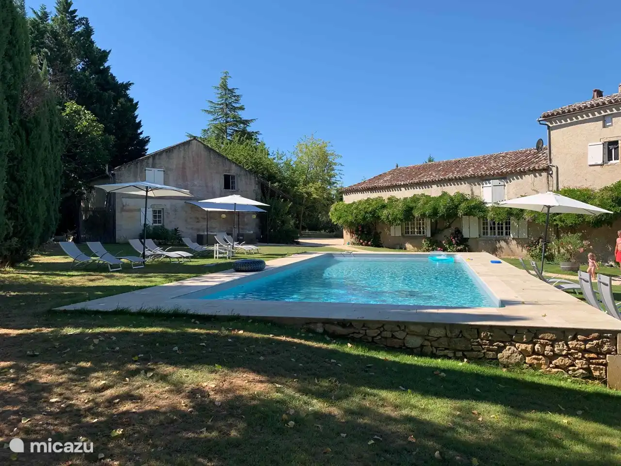 Pool von Mai bis September geöffnet