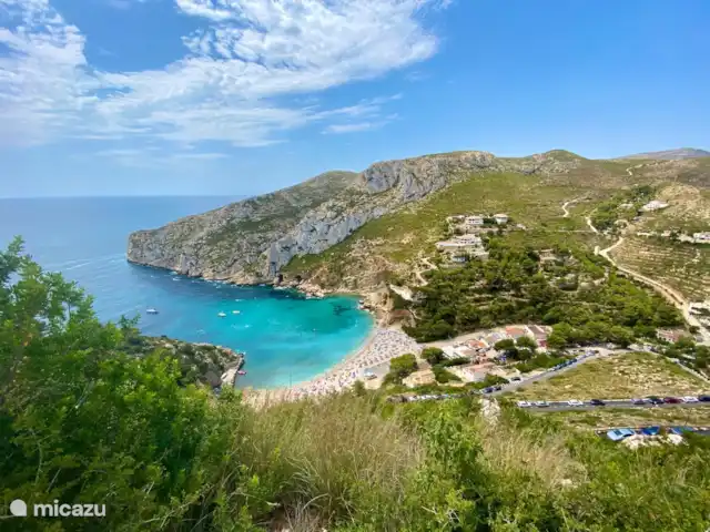 Hidden Villa Javea in Spain, Costa Blanca, Jávea - villa the bay of Granadella within walking distance