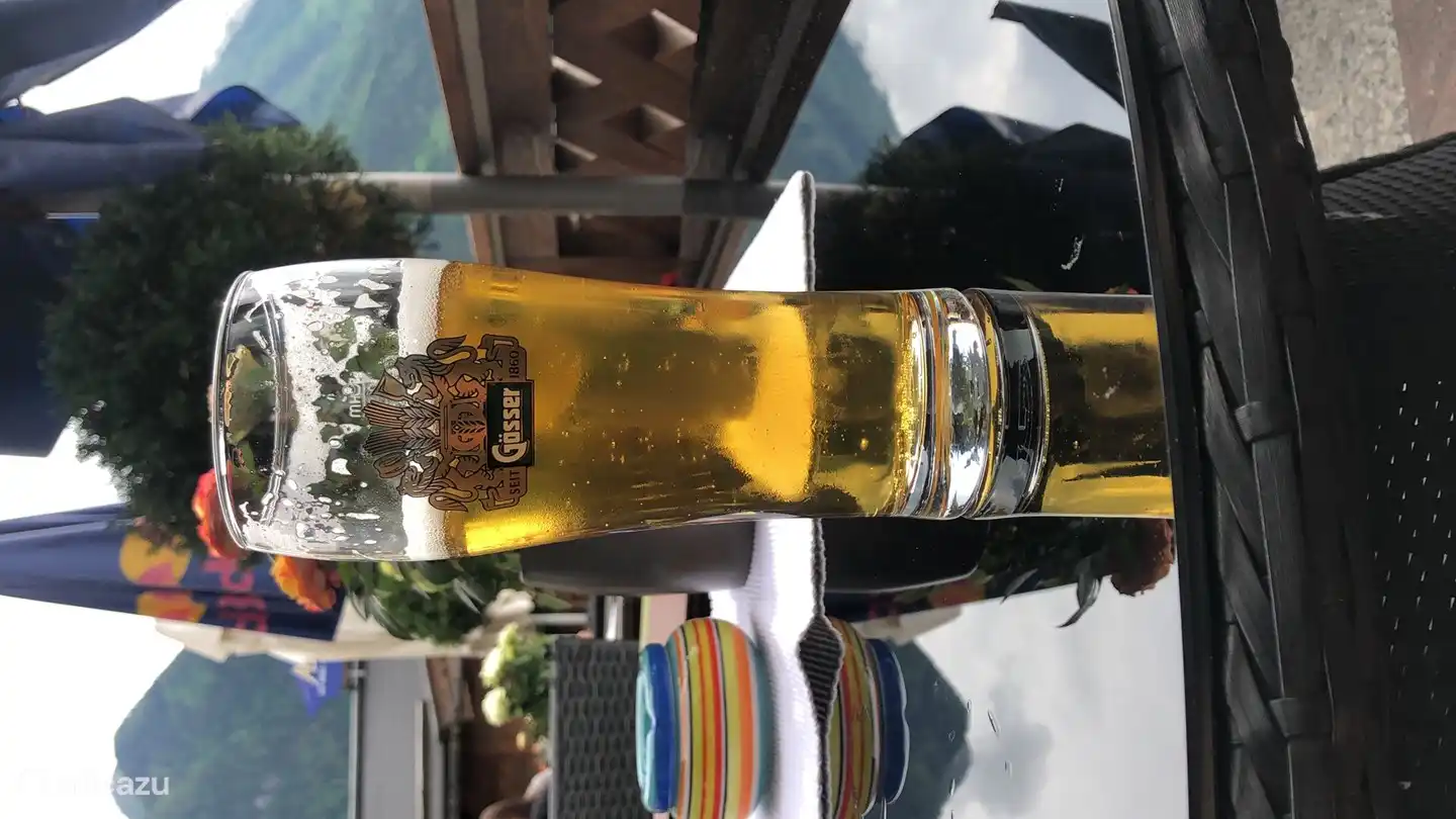 Disfrute del resplandor después de un largo paseo a pie o en bicicleta...