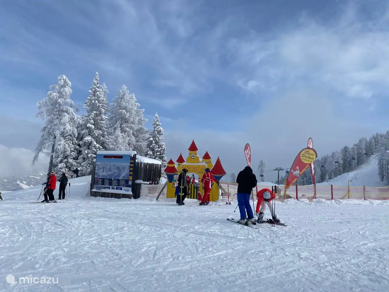 hay escuelas de esquí para los más pequeños