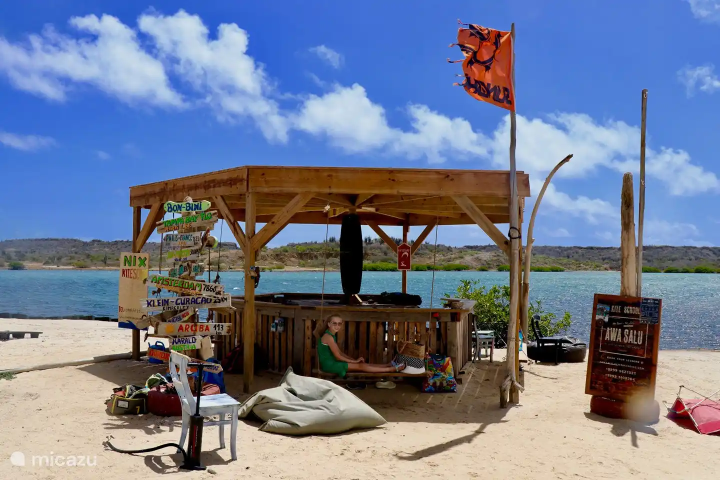 Kitesurf Strand St. Joris Bay