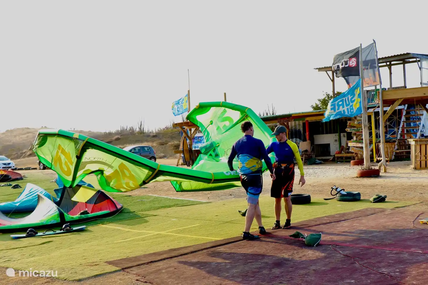 Spot de kite surf St Joris Bay Curaçao