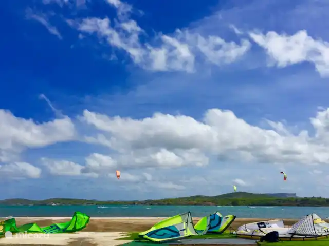 Beau bungalow sur SeruCoral Curaçao | Curaçao, Curaçao-Centre, Partisan du corail - bungalow Spot de kite surf St Joris Bay Curaçao