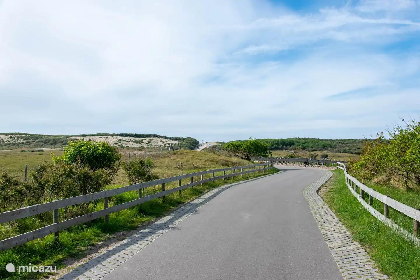 Wandern und Radfahren in einer wunderschönen Umgebung