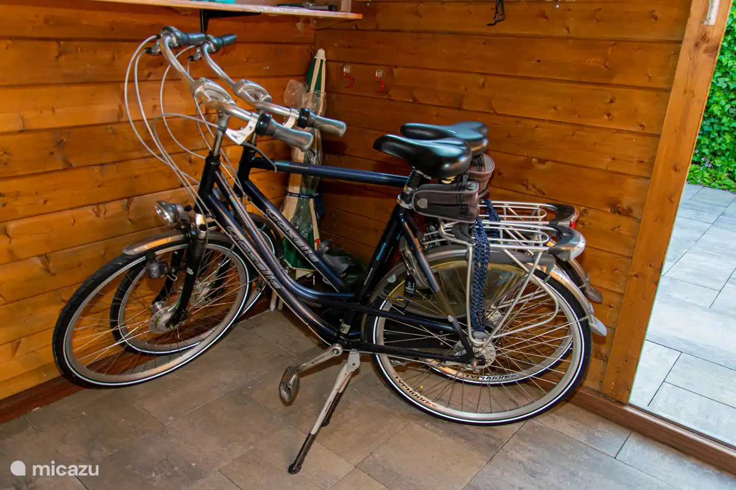 Damen- und Herrenfahrrad zur Verfügung