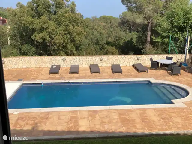 Belle villa double | Espagne, Costa Brava, Calonge - villa Vue depuis le salon à l'étage