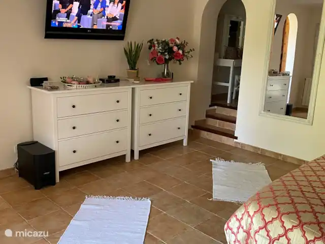 Belle villa double | Espagne, Costa Brava, Calonge - villa La chambre principale a sa propre télévision
