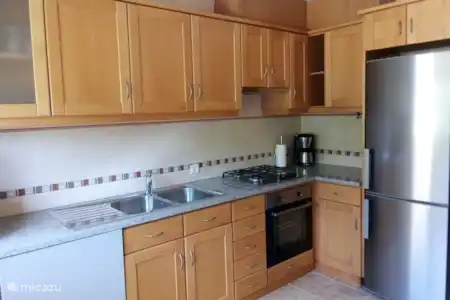 Vakantiehuis Portugal, Costa de Prata, Aljubarrota vakantiehuis Casa Gemeos keuken