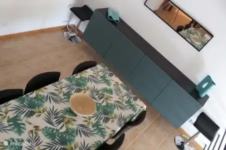 Vakantiehuis Portugal, Costa de Prata, Aljubarrota vakantiehuis Casa Gemeos eetplaats