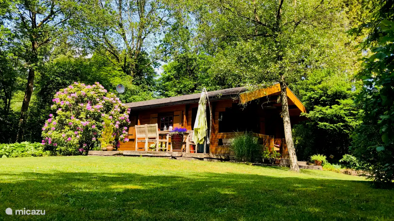 bungalow, Ruinen, Drenthe, Niederlande - Das Blockhaus