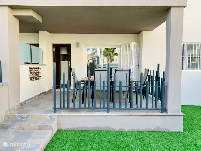 Casa Beausezo, appartement de luxe | Espagne, Costa Blanca, Torrevieja - appartement Terrasse au salon