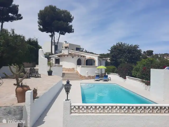 Casa Frayola en España, Costa Blanca, Benissa - casa vacacional En una zona tranquila, villa protegida con gran piscina y varias terrazas